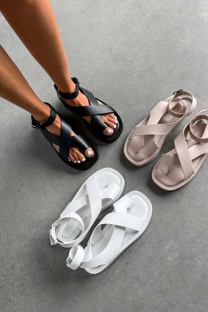 Afrozeh | Sandalias Gladiador Gruesas