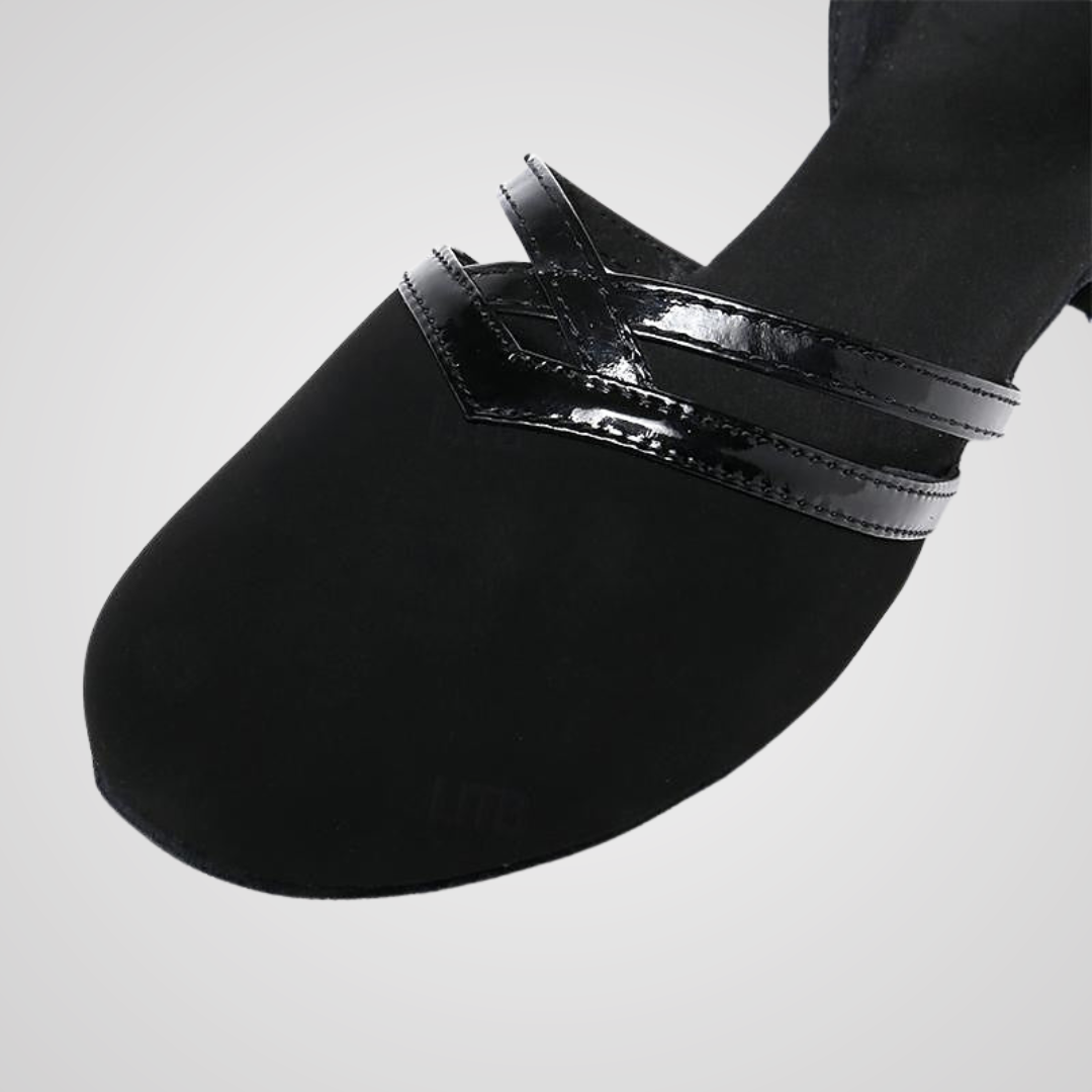 Lowitja | Zapatos Mary Jane Negros De Tacón Bajo