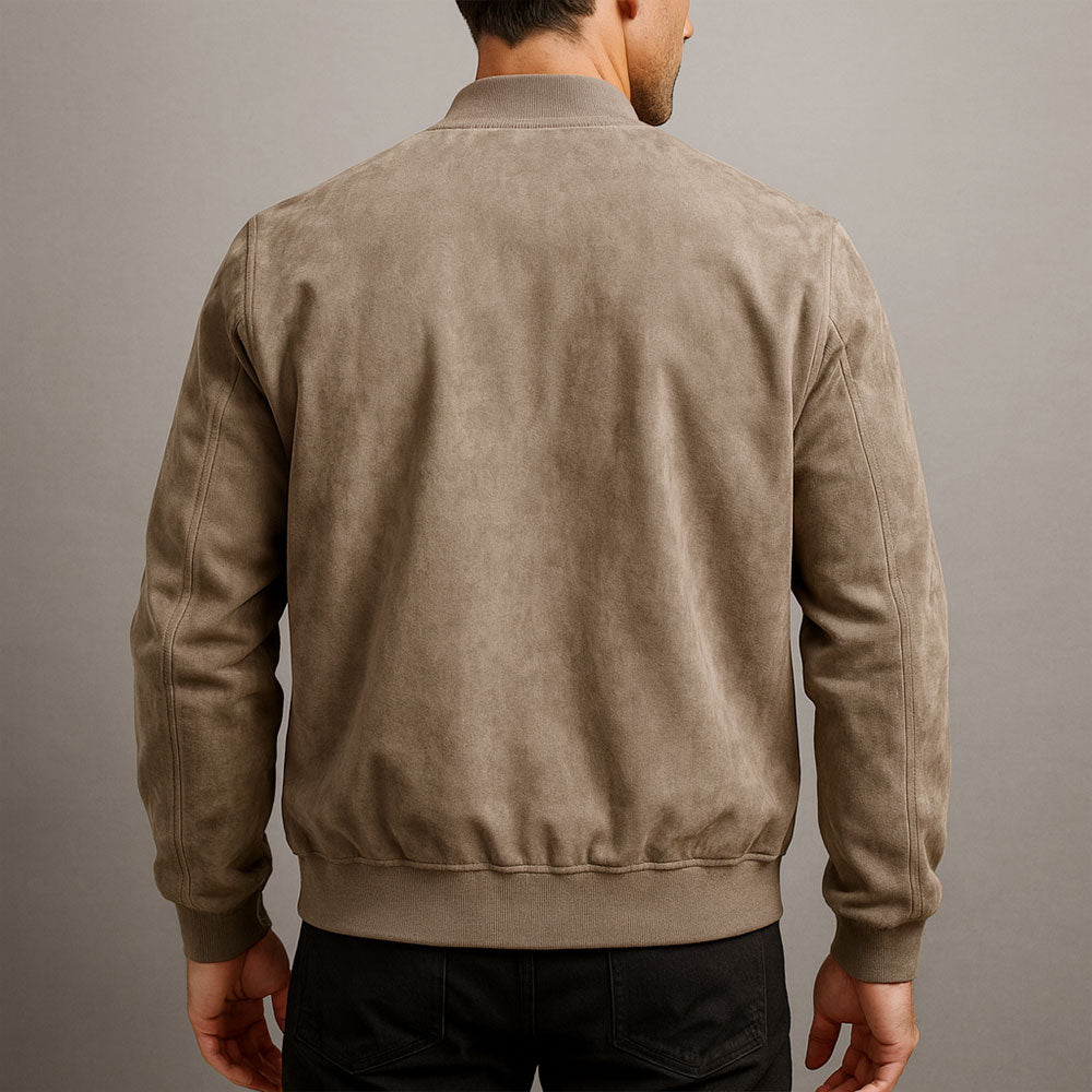 Laamin | Chaqueta Bomber Con Cuello Alto Y Cremallera
