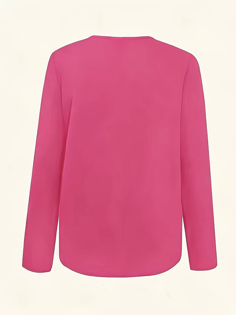 Chelsey | Camiseta Asimétrica Con Botones Decorativos