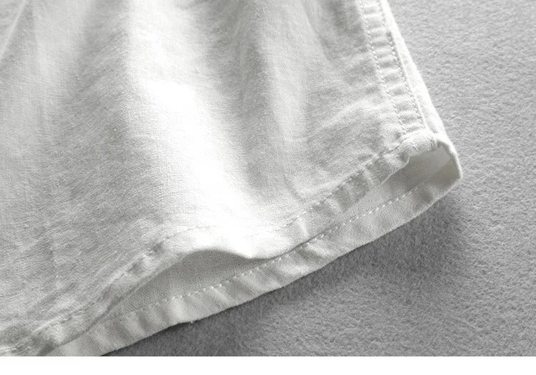 Tevin | Camisa De Manga Larga Con Cuello Mao