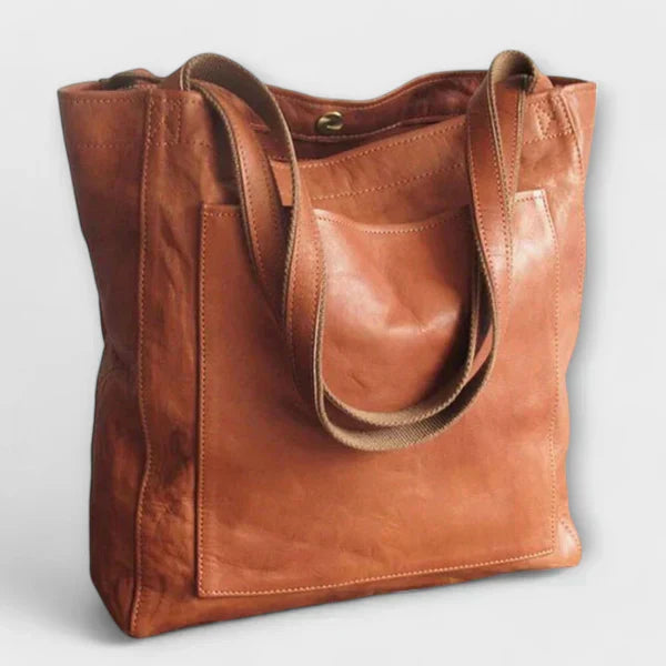 Patty - Bolso tote Grande de Imitación de Piel Suave
