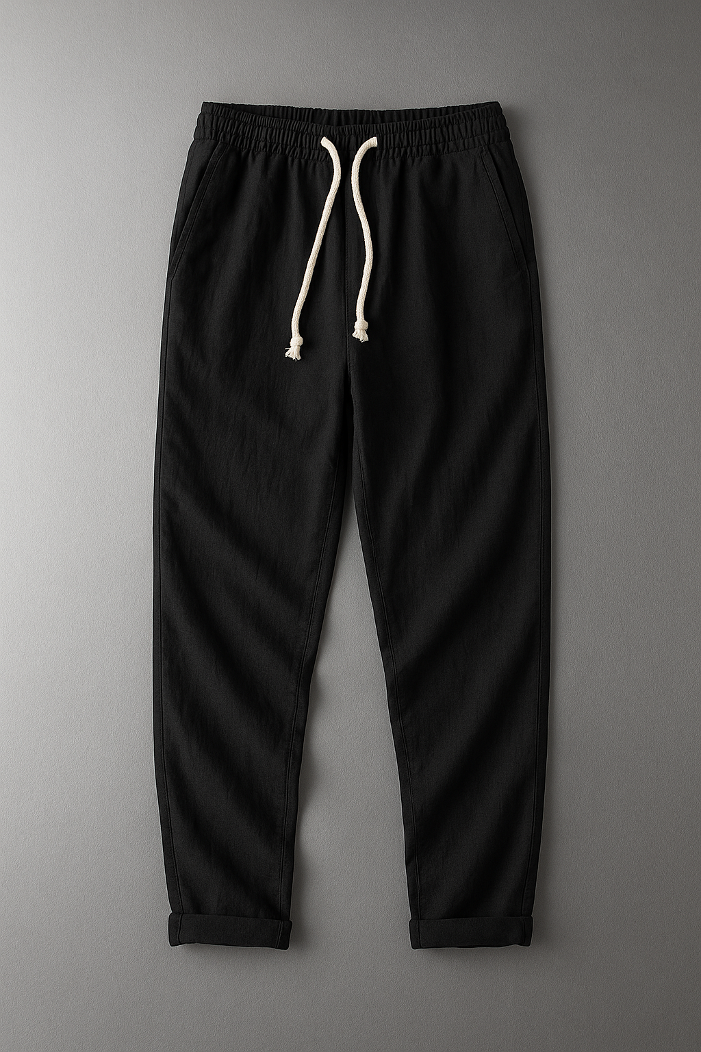 Preston - Pantalones De Mezcla De Lino Con Cordón en La Cintura De Preston