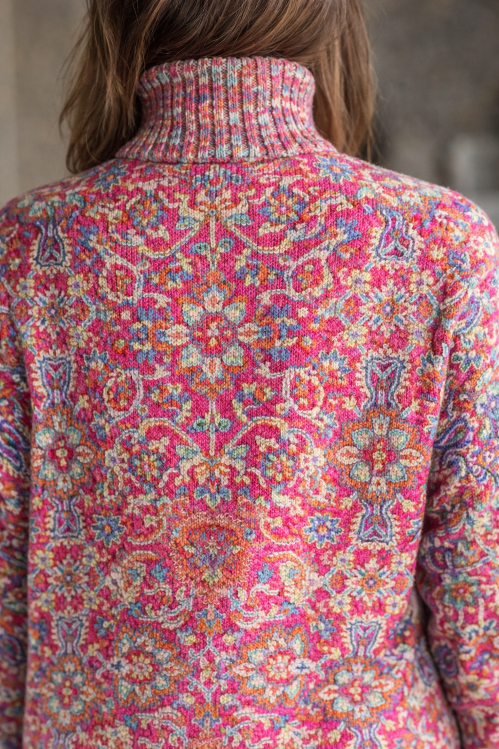 Miraen | Jersey De Cuello Alto Con Estampado