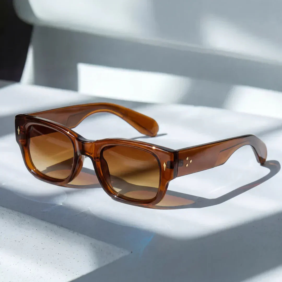 Milo | Gafas de sol con Montura Cuadrada y Cristales Tintados