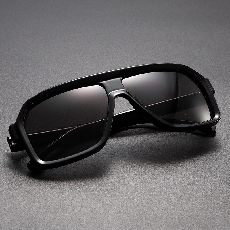 NeoShade - Gafas de sol Cuadradas de Gran Tamaño con Cristales Degradados