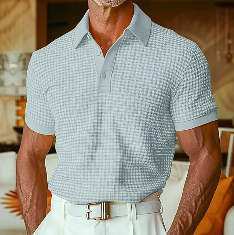 Neyton | Polo de Manga Corta a Cuadros