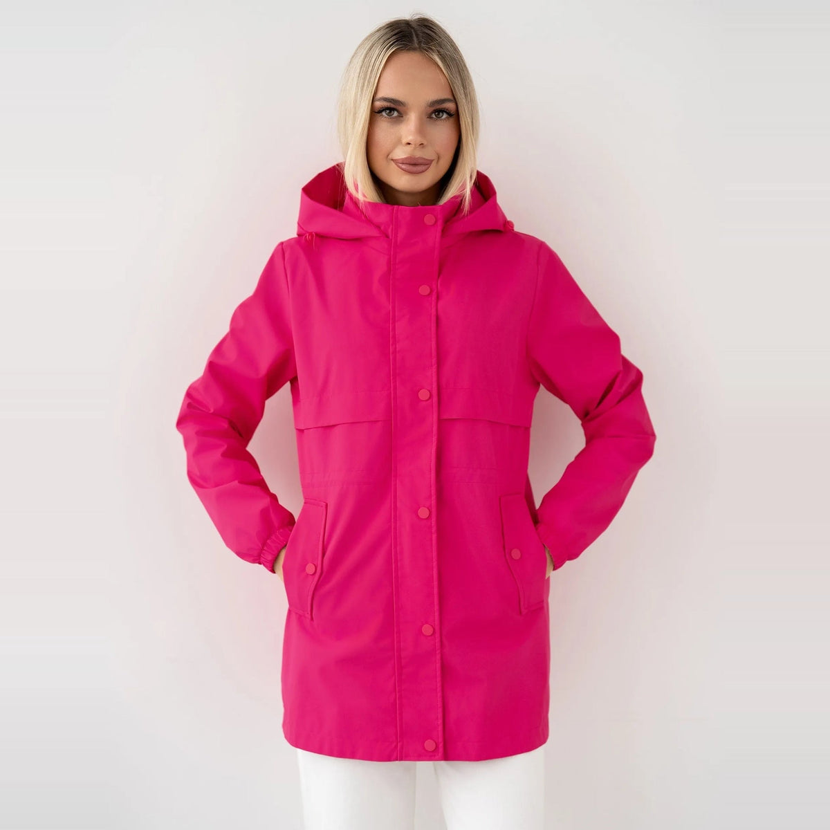 Echoglow | Parka con Capucha y Cintura Ajustable