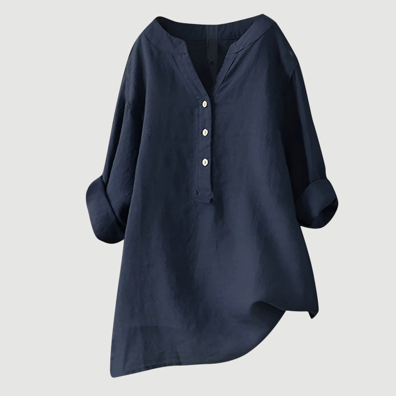 Johanne - Elegante Blusa Abotonada