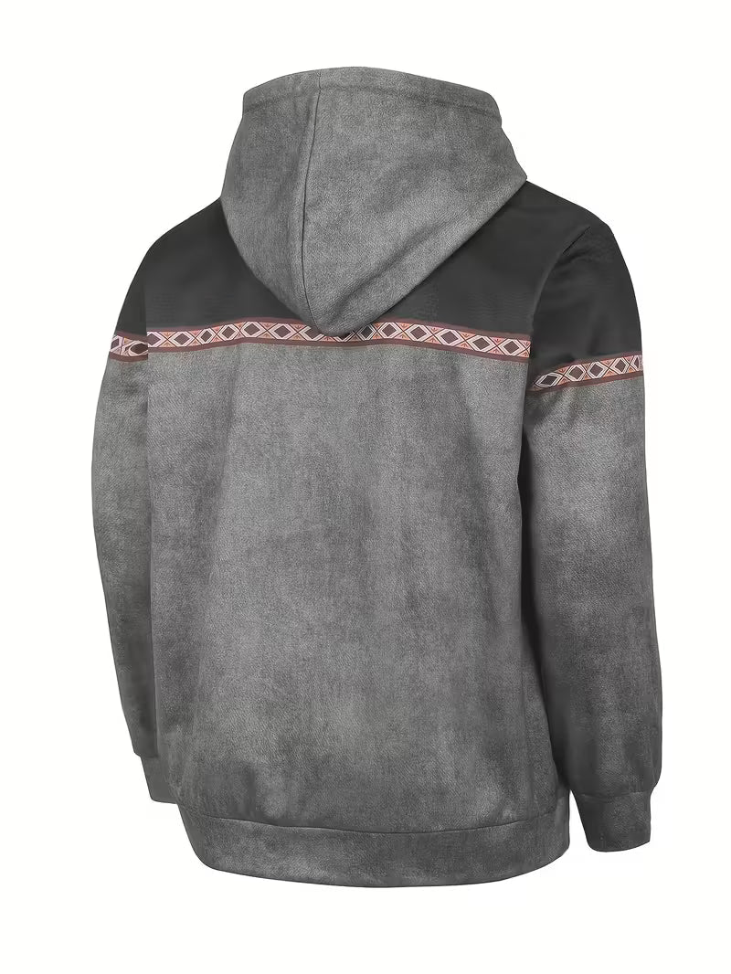 Hakan | Sudadera con Capucha y Media Cremallera