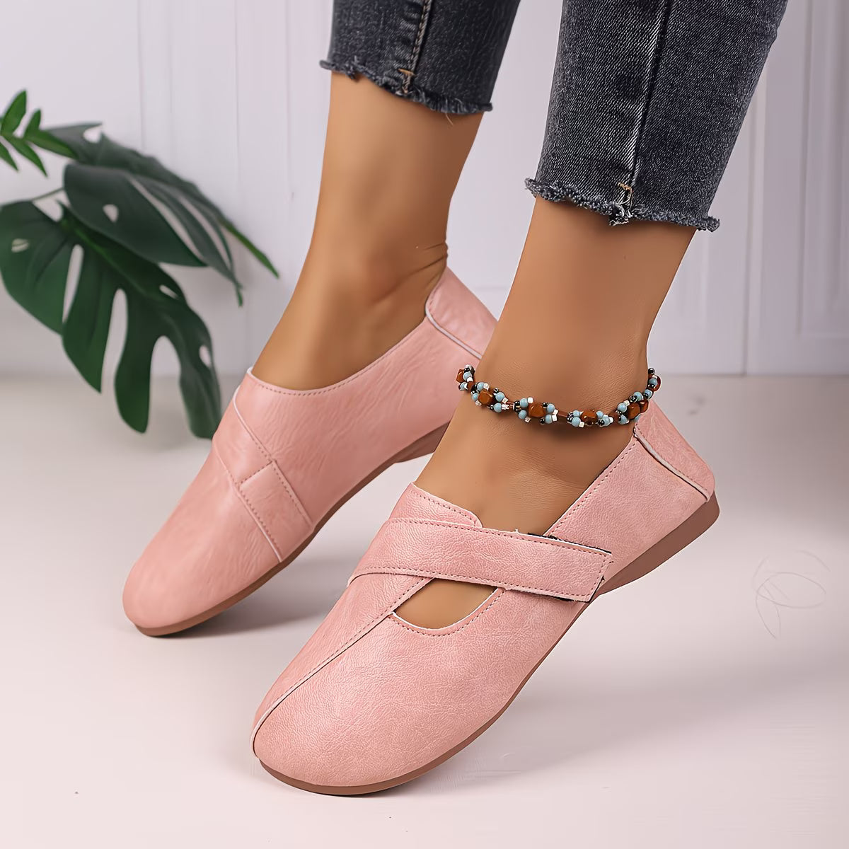 Tandara | Bailarinas Con Diseño De Tiras Cruzadas Y Aberturas