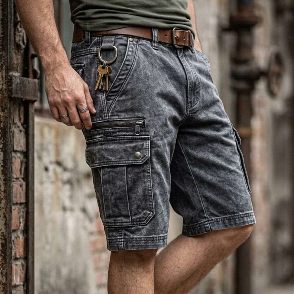 Pezeshkian | Bermudas Cargo Con Bolsillos Y Anilla