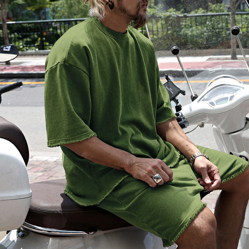 Bestien | Conjunto De Camiseta De Manga Corta Y Pantalones Cortos Para Hombre
