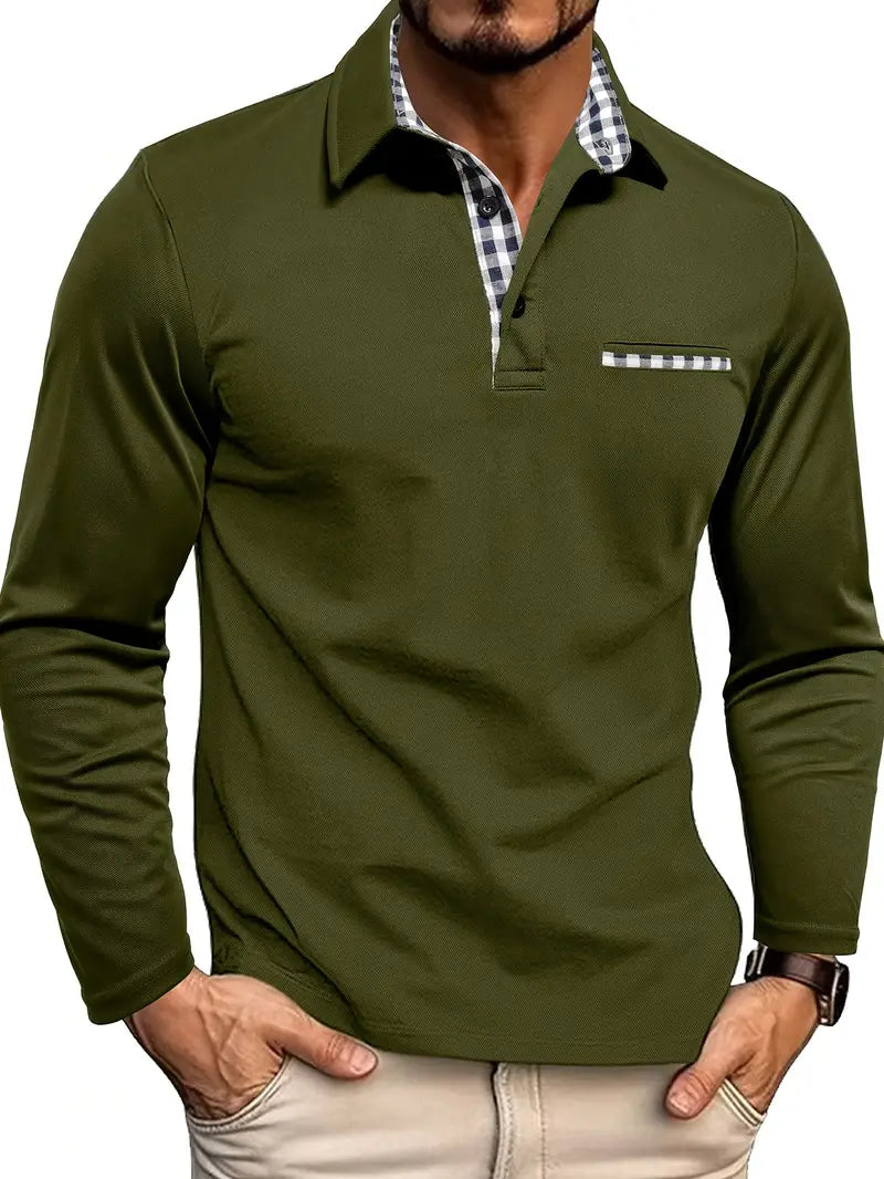 Viktor | Polo de Manga Larga con Botones