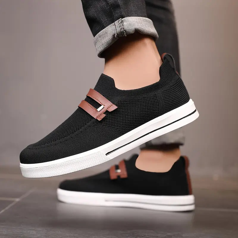 Reina | Zapatos Hombre Casual Tejidos Sin Agujetas