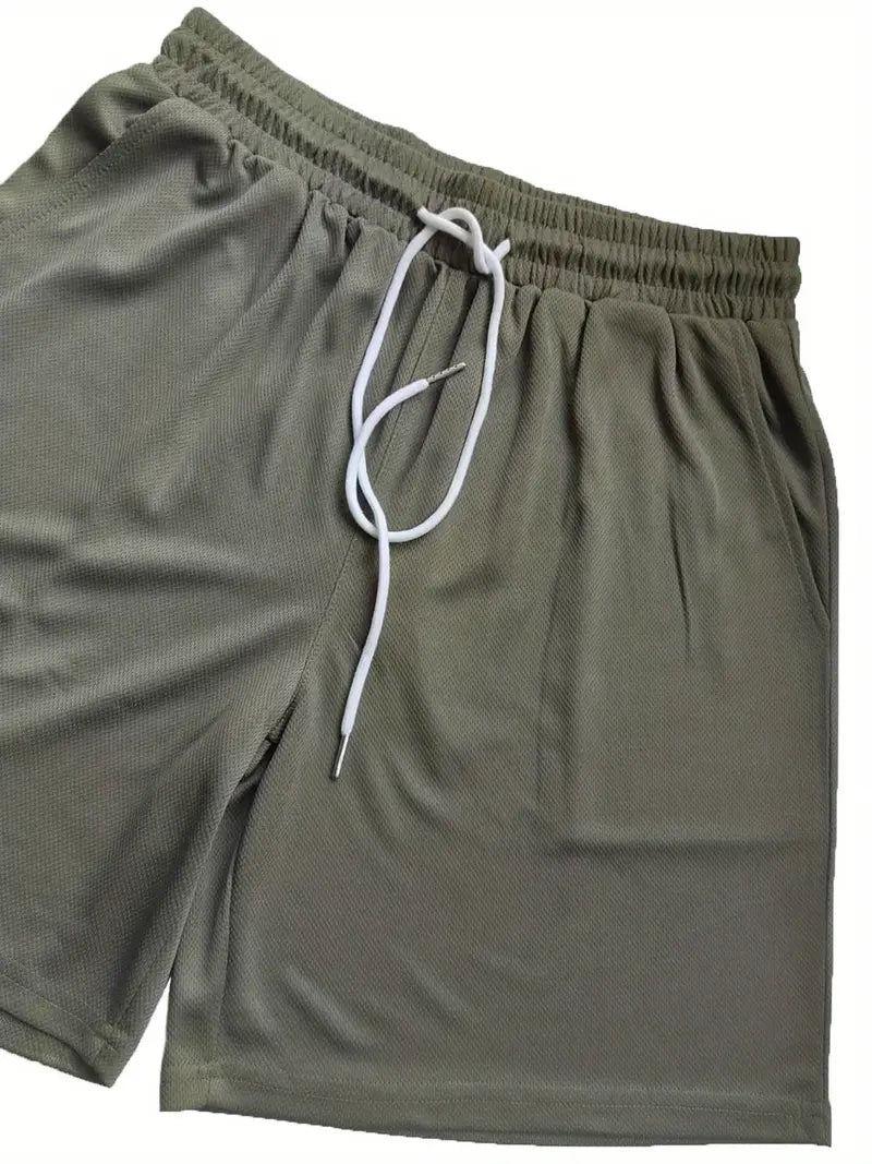 Kelvin | Conjunto De Polo Y Pantalones Cortos Con Textura