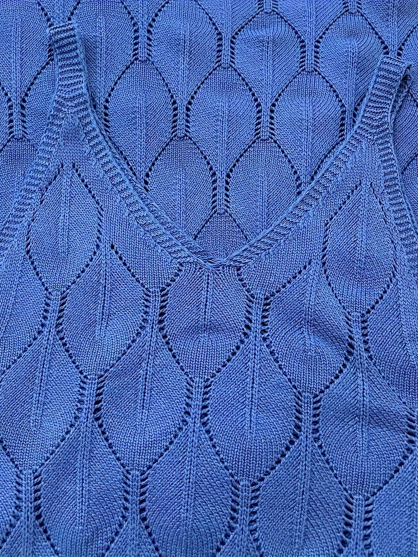 Luciana | Vestido MIDI Sin Mangas De Punto Pointelle