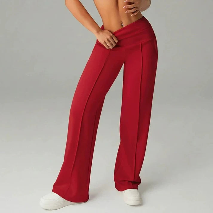 Samanda | Pantalones De Yoga De Pierna Ancha Para Mujer