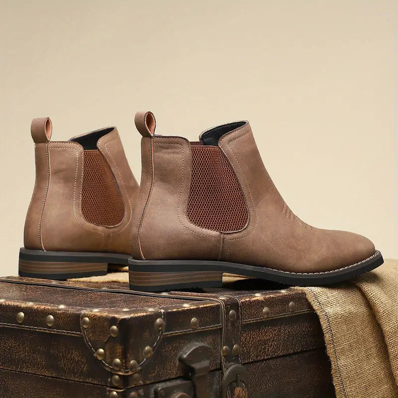 Lawrence - Botines Chelsea Con Paneles Laterales Elásticos