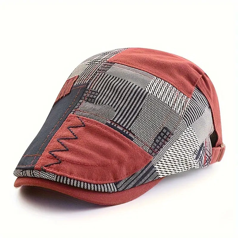 Lebron | Gorra Plana con Diseño de Patchwork