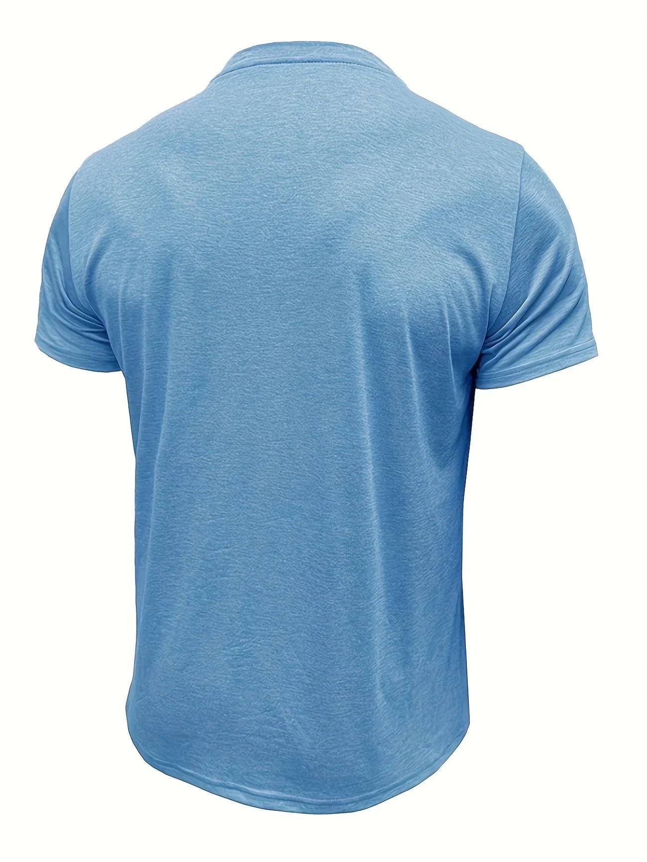Saxon | Camiseta Henley de Manga Corta con Bolsillo