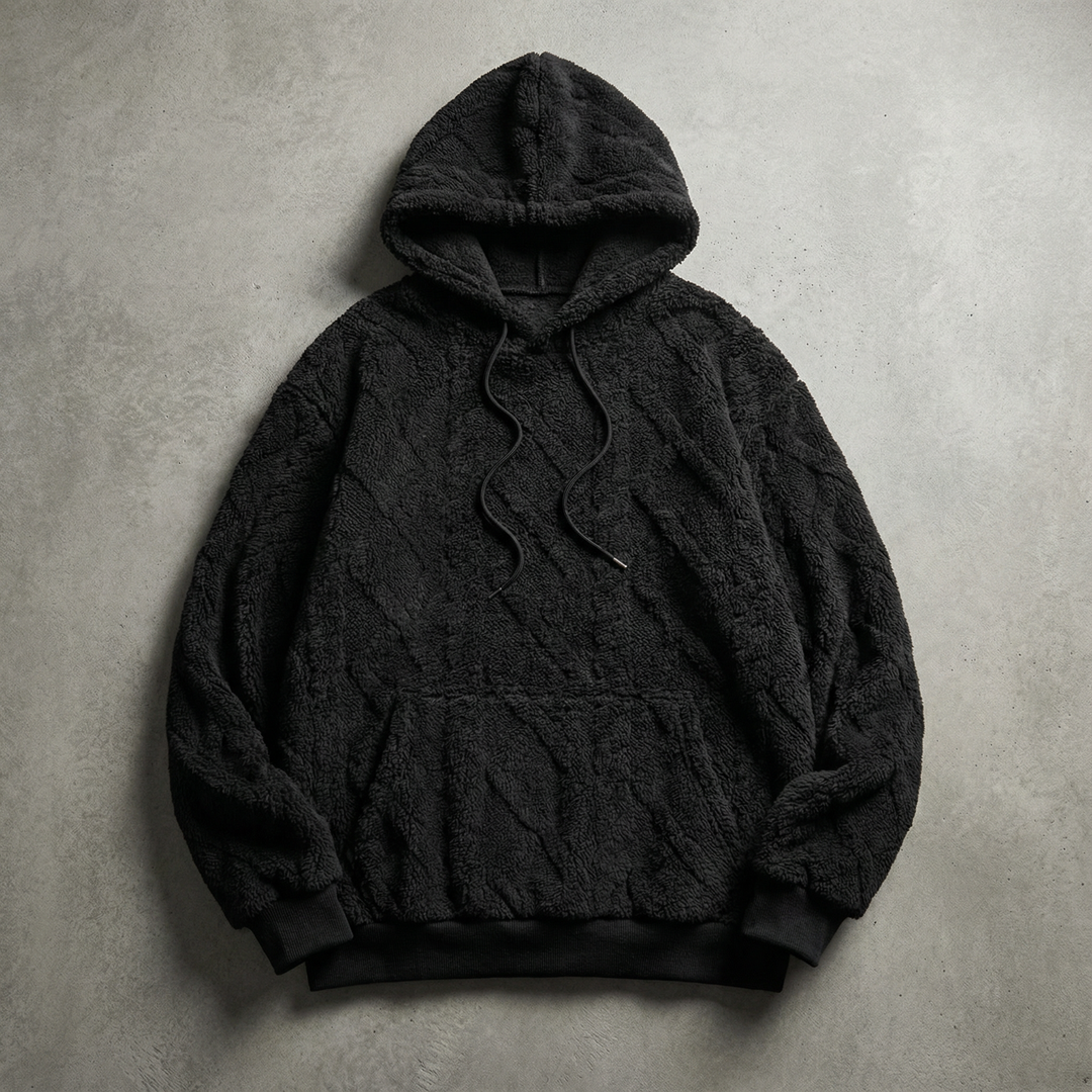 Lawrence | Sudadera con Capucha y Patrón Texturizado