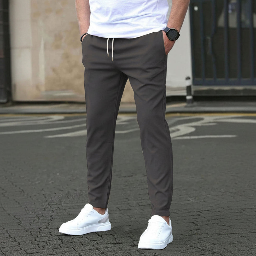 Jarkin | Pantalones Rectos con Cintura Ajustable