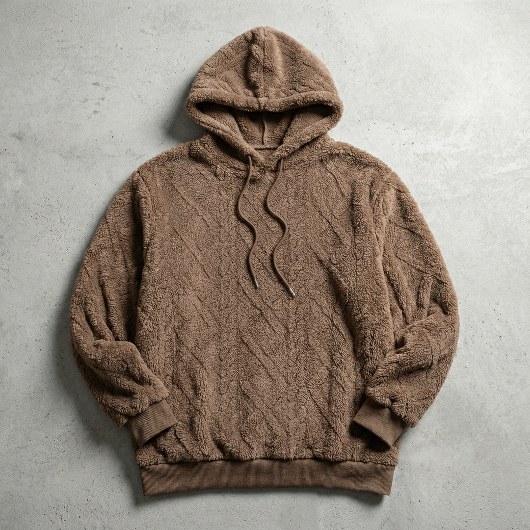 Lawrence | Sudadera con Capucha y Patrón Texturizado