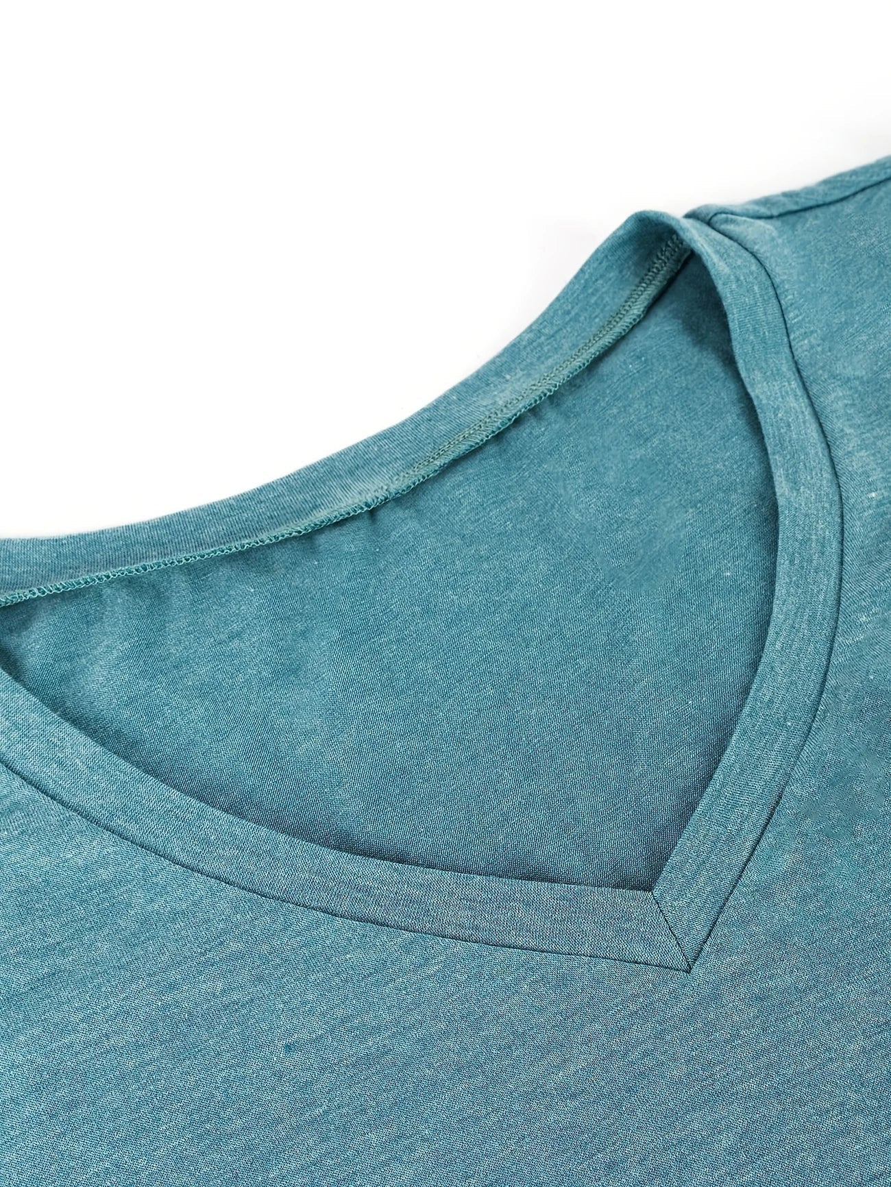 Kizzy | Camiseta de Manga Abullonada Cuello V