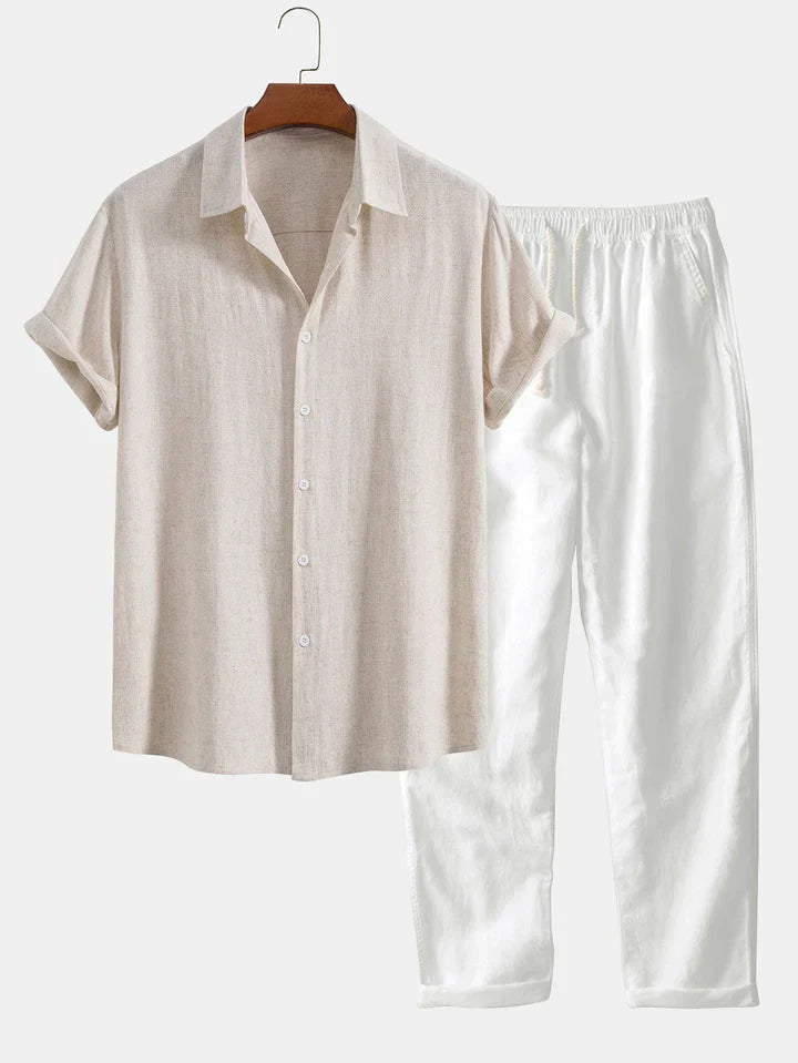 Booker | Conjunto Camisa Manga Corta Pantalón
