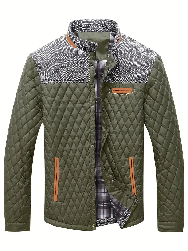 Proctor | Chaqueta Acolchada De Manga Larga Con Cuello Alto