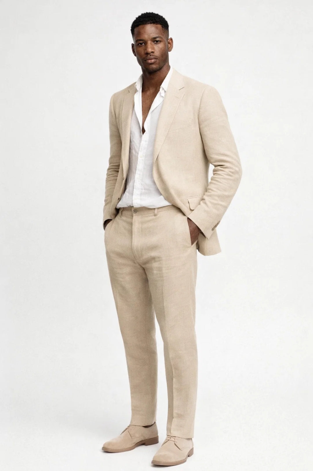 Leandro | Conjunto de Blazer y Pantalones Ajustados