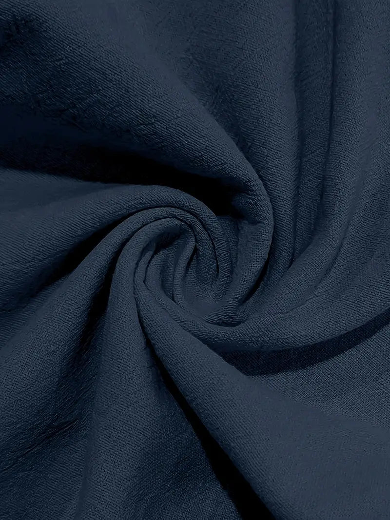 Babaev | Pantalones Anchos de Lino Con Cordón