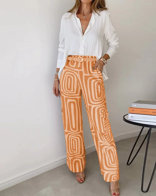 Goldya - Elegante Conjunto De Dos Piezas