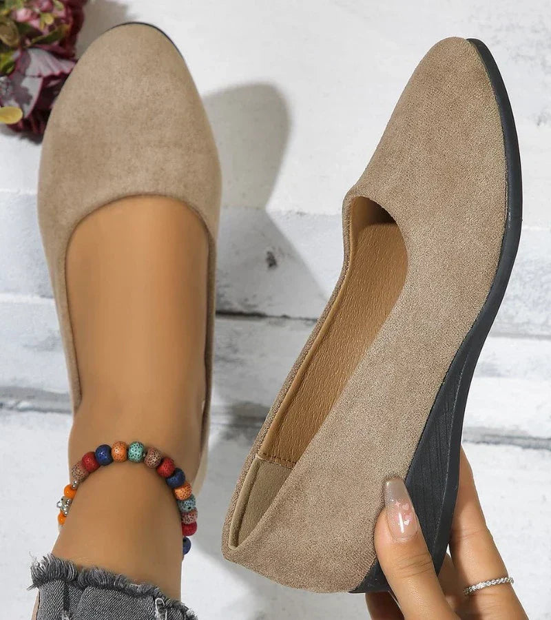 Roxie | Zapatos Planos Ortopédicos Slip on Cómodos
