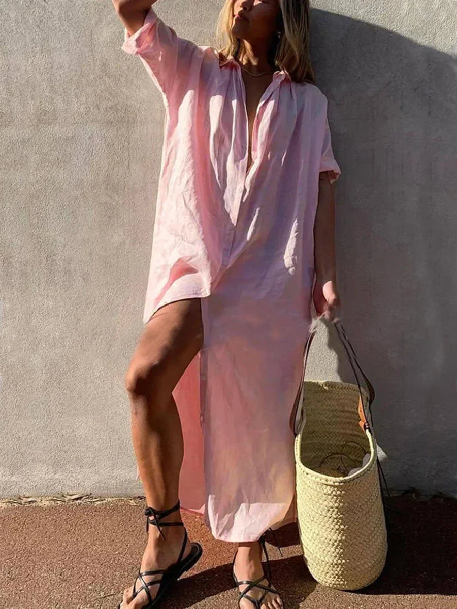 Danica - Elegante Vestido Camisero