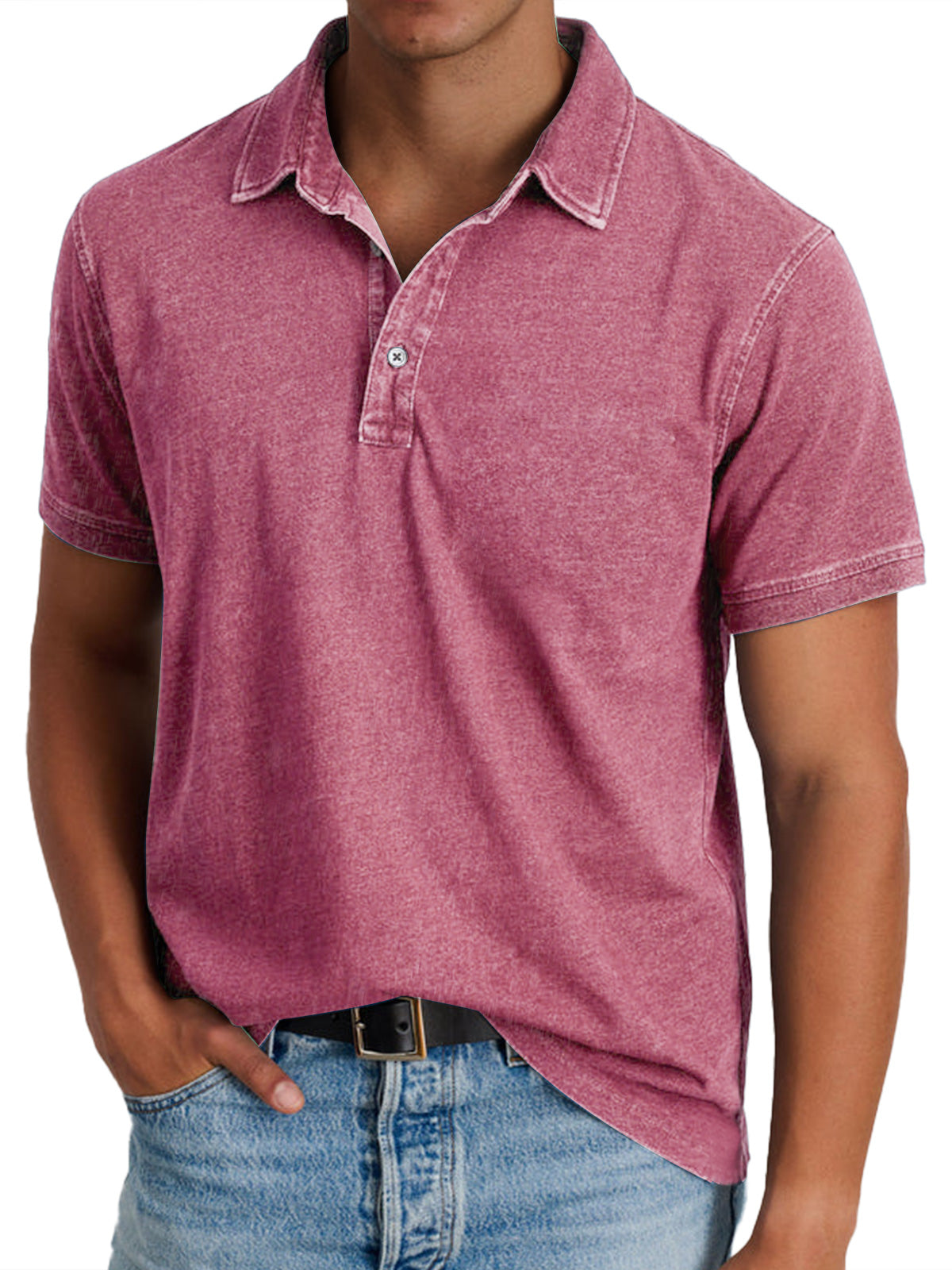 Isidro | Camisa Polo De Manga Corta