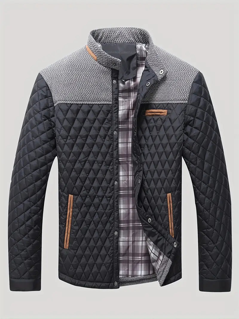 Proctor | Chaqueta Acolchada De Manga Larga Con Cuello Alto