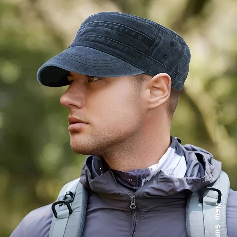 Eugeen | Gorra de Cadete de Algodón Lavado