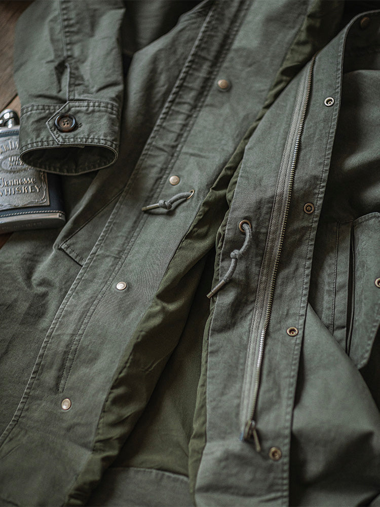Engelbert | Parka Larga Con Capucha Fishtail