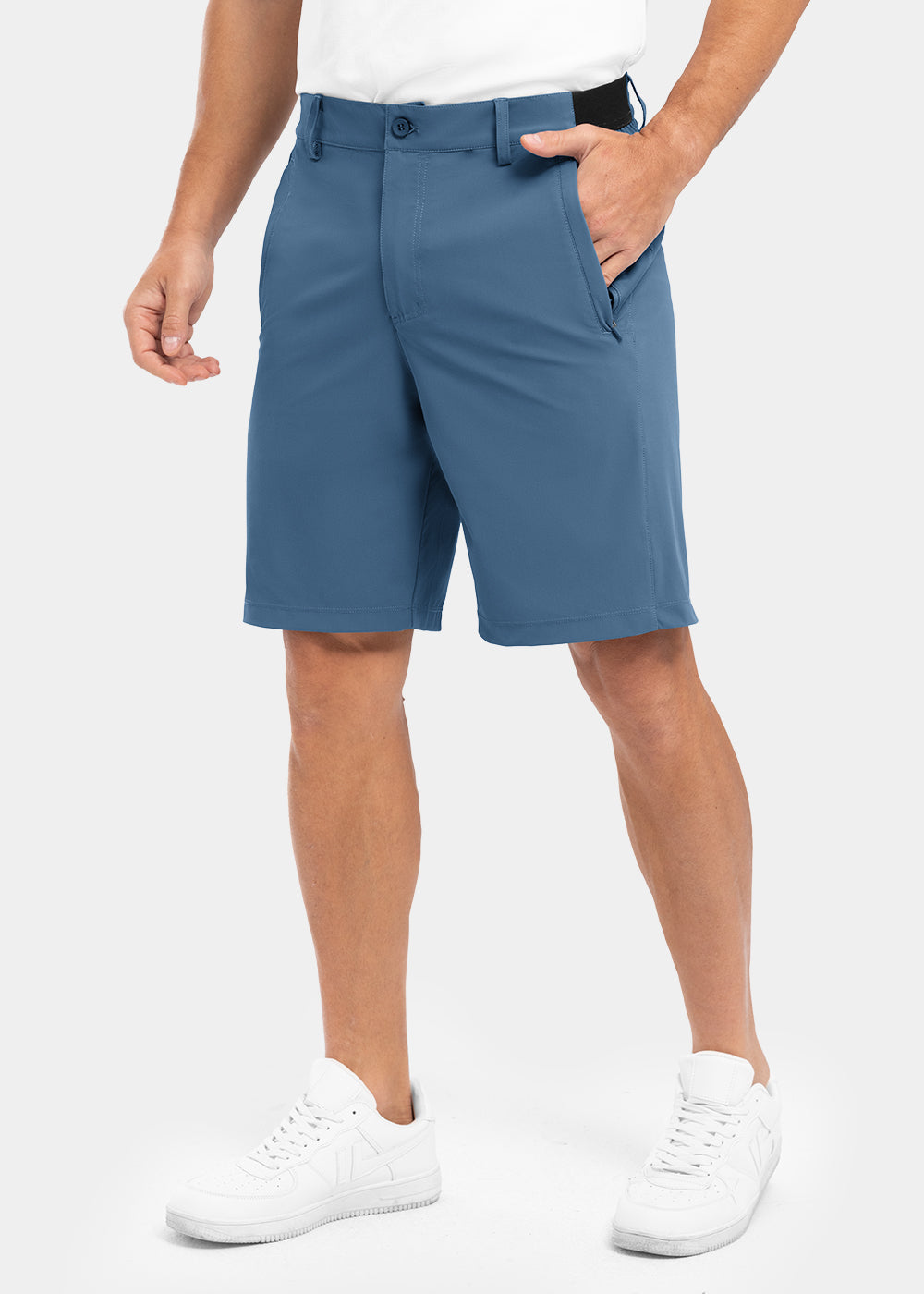 Khaled | Pantalones Cortos Lisos Con Cintura Elástica