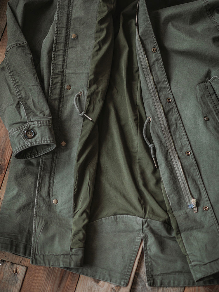 Engelbert | Parka Larga Con Capucha Fishtail