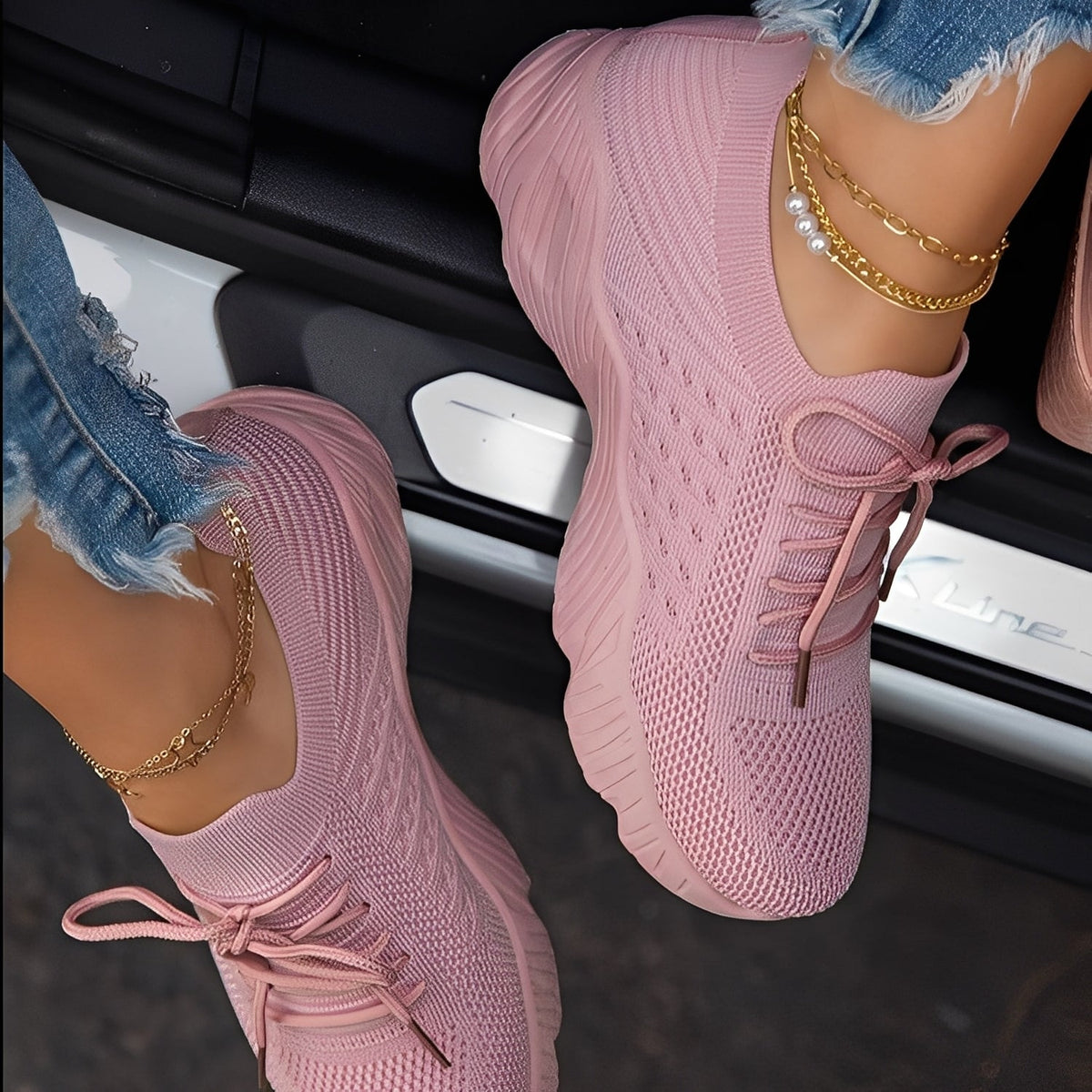 Gwenenis | Zapatillas cómodas y transpirables con plantilla acolchada