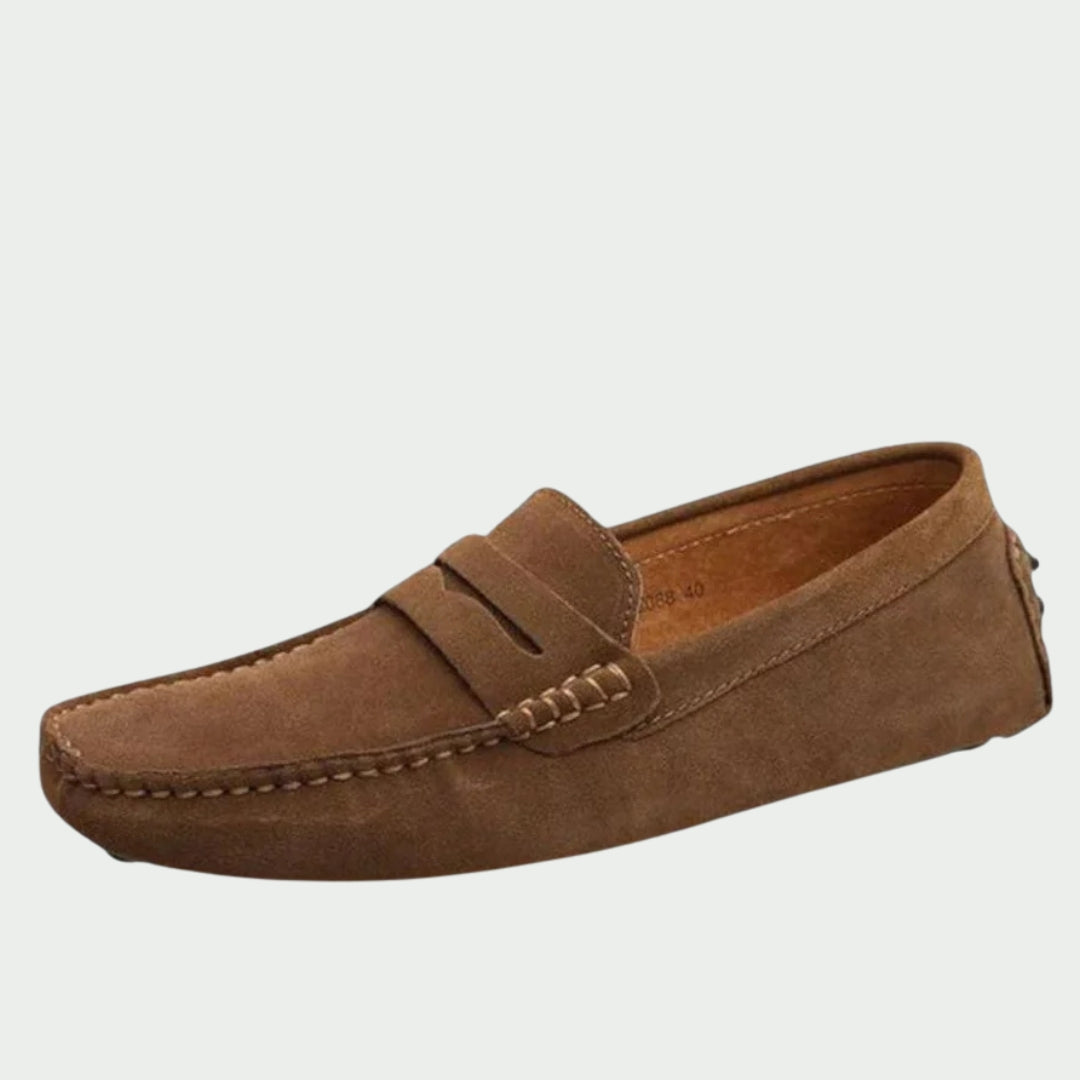 Enrique - Mocasines De Ante Hechos a Mano