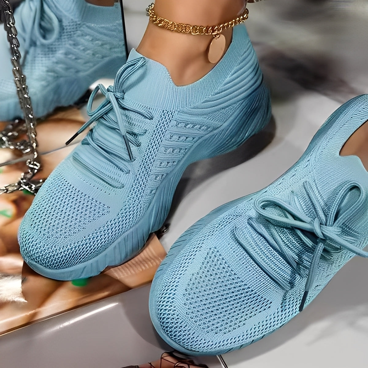 Gwenenis | Zapatillas cómodas y transpirables con plantilla acolchada