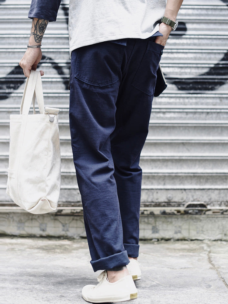 Matheos | Pantalones Cargo Rectos Estilo Utilitario