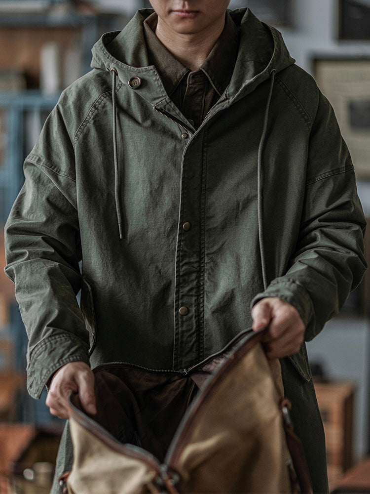 Engelbert | Parka Larga Con Capucha Fishtail