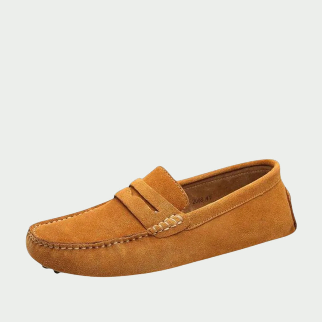 Enrique - Mocasines De Ante Hechos a Mano