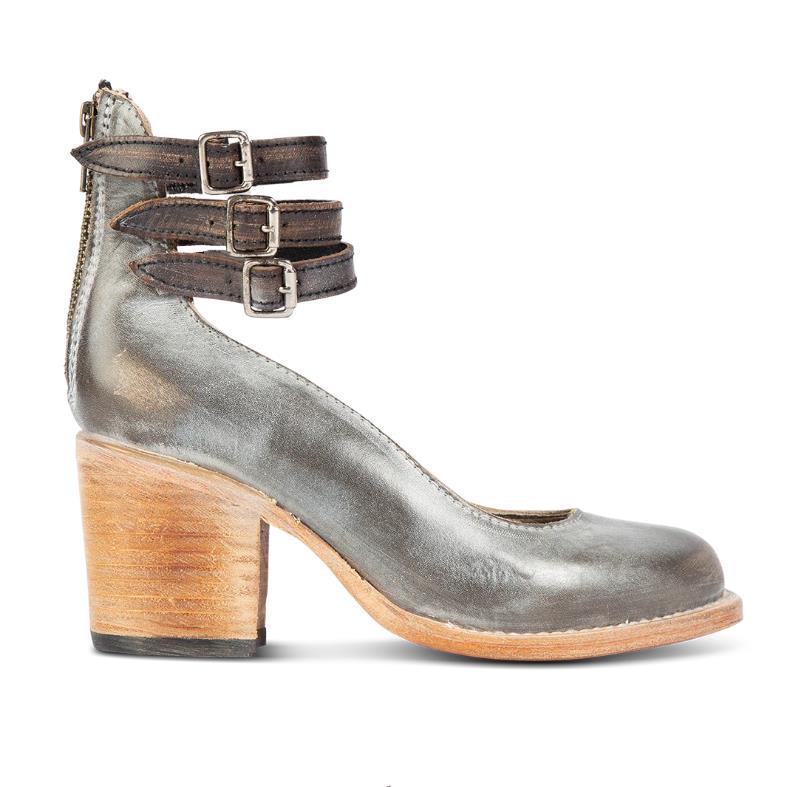 Steffie - Zapatos de Salón Con Tacón Grueso y Tiras