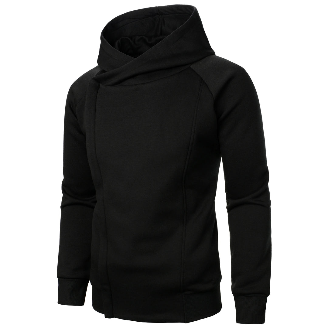 Ragnvald | Sudadera Con Capucha De Manga Larga Y Cuello Cruzado